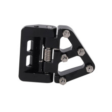 Placa DobráVel da Ponta Do Pedal Do Freio Traseiro da Motocicleta para 125 200 250 300 500 EXC XC XCF XCW SX SXF EXCF TPi 6D (Preto)