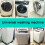 Washing Machine Stand Universal Base Multi-Functional Adjustable Base for Dryer Refrigerator Bathroom Accessories A 8