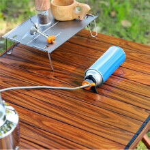 Camping Stove Adapter Camping Gas Stove Converter Gas Connector Aluminum Gas Tank Adapter Converter