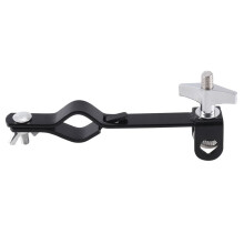 Cowbell Holder Clamp Drum Set Support de Montage pour Jam Blocks Tambourine Cymbal Noir