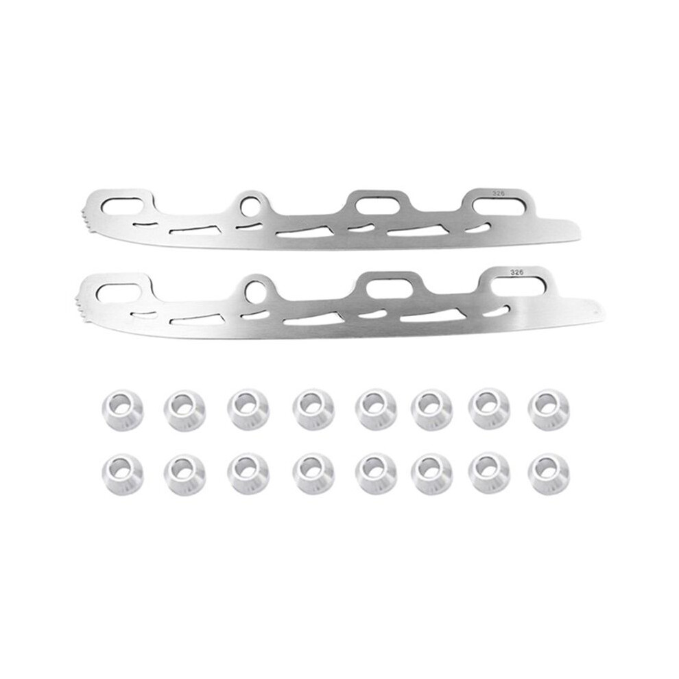 Ice Skating Blade Stainless Steel Inline Figure Skate With Knife Tooth For Adult Kid Roller Skates Shoes 326Mm 4711359342869