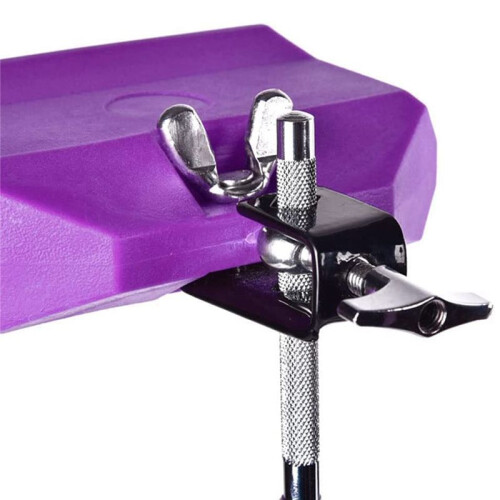 Jam Drum Block Latin Percussion Musical Instrument Plastic with 3 Sided Mount Medium Pitch () 1