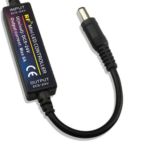 RF Remote Controller LED Dimmer DC5V-24V Brightness Adjustment 14-Key Dimmable Connector  for LED Strip Light 2