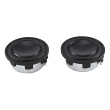 2Pcs 1 Inch Speaker 4 Ohm 3W 28MM Full Range Sound Side Speaker LoudSpeakers