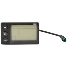 S866 Elektrische Fiets LCD Display E-Bike Elektrische Scooter Display Meter Bedieningspaneel met Waterdichte Plug