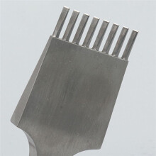 High Quality Leather Chisel French Style Pricking Iron Die-Steel Leather Punching Tool Polish-3.85Mm