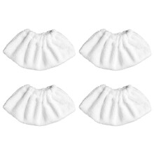 4PCS Window Cleaning Cloths Covers Spray Glass Cleaner Floor Cloth Pads for SC1 SC2 SC3 SC4 Steam Cleaner