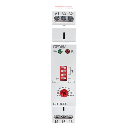 GEYA GRT8-EC 10A Dual Function Timer Relay  Delay or Off Delay Relay AC230V  Relay