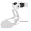 Wall Mount Bracket for  Era 100, Wireless Speaker Space Saving  Home Metal Wall Stand Holder, White 3
