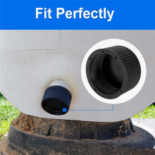 SX180HG Pool Sand Filter Drain Cap and Gasket for Pro Series Sand Filter Models S140T,S144T,S164T,S166T,S180T