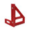 Woodworking Square Protractor Aluminum Alloy Miter Triangle Ruler Layout Measuring Tool for Engineer Carpenter -Red 1