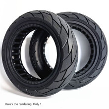 10X2.50-6.5 Holle Massieve Band MAX G30 Elektrische Scooter 60/70-6.5 Honingraat Massieve Band Zwart 1100G