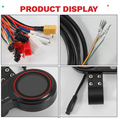 36V 500W Controller+MR-100 LCD Display Dashboard Meter for  M4 Electric Scooter Accessories 1