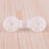100PCS Shade Net Clips Net Hooks Shade Net Fixing Clips Shade Cloth Plastic Clips Fix Clamp Grommet Installation White 6