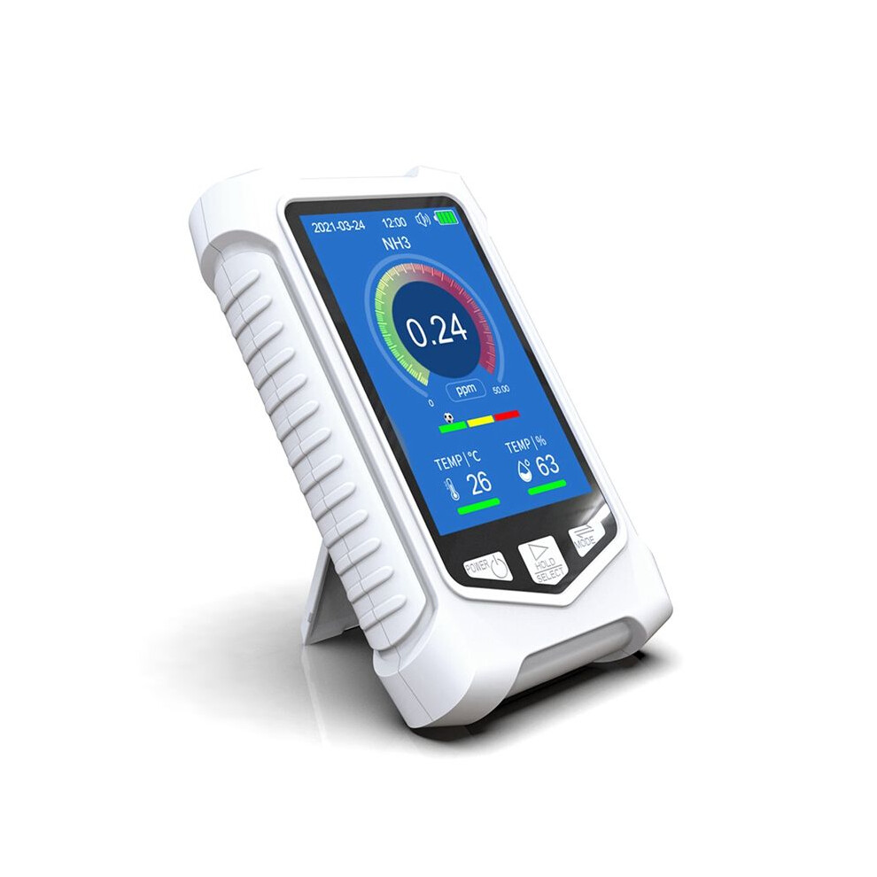 Air Quality Monitor, Ammonia Test Meter 3.5 Inch Lcd Nh3 Concentration Tester Ammonia Detector Ammonia Alarm Device 4712167403247