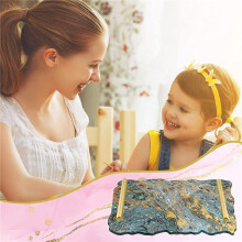 Resin Tray Molds Silicone Tray Mold Irregular Casting Epoxy Molds with Gold Handles for DIY Crafts