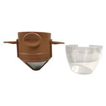 Poteador de Café ReutilizáVel Filtro de Gotejamento DobráVel com Suporte Cafeteira PortáTil para EscritóRio em Casa Viagem Camp-C