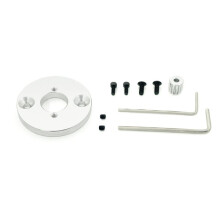 390 Tot 540/550 Motor Converter met 13T Gear voor MN86S MN86 MN86KS MN86K MN128 1/12 RC Car Upgrade Onderdelen Accessoires,2
