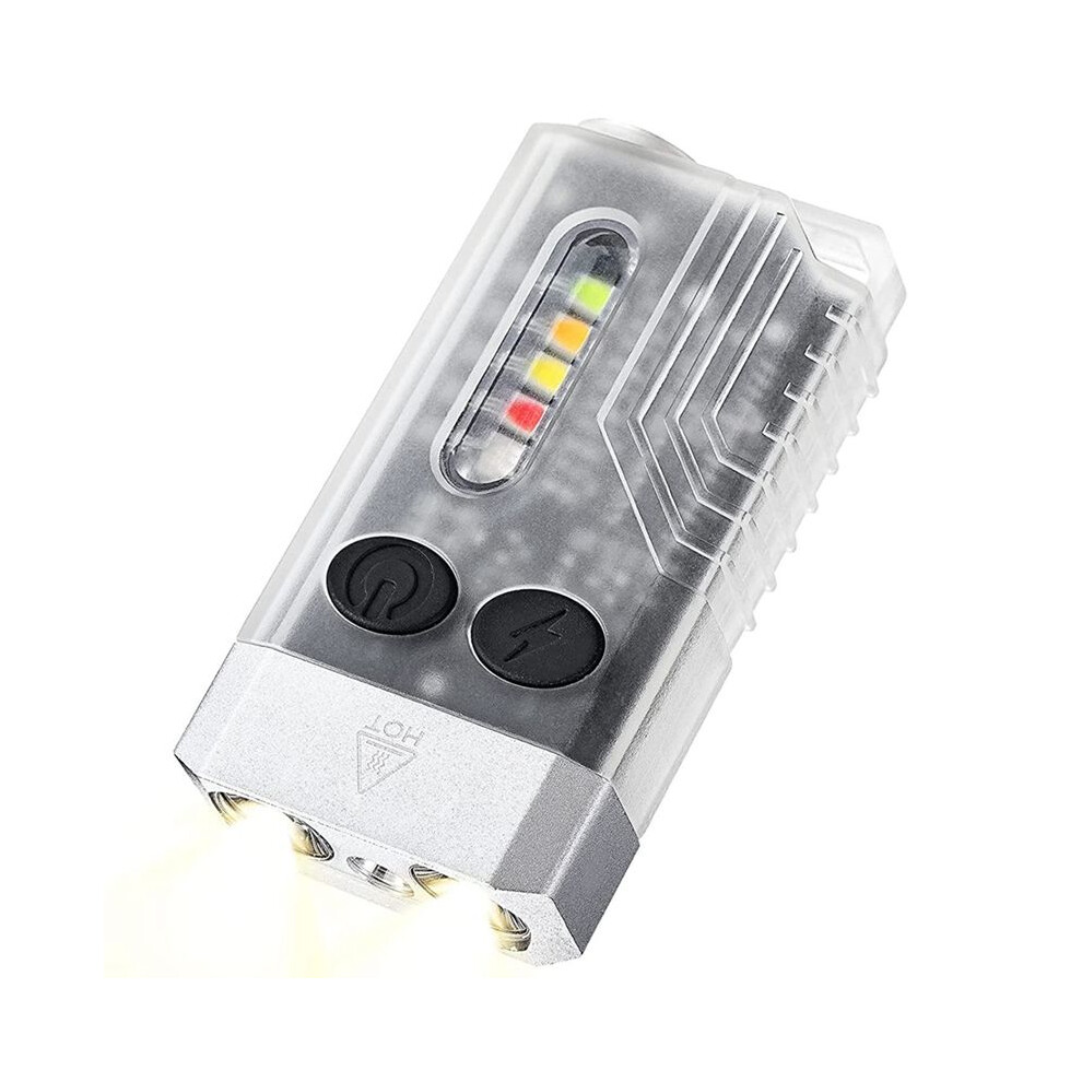 Led Keychain Flashlight, Rechargeable Pocket Torch With 14 Modes 1000Lm Small Powerful Torch Ipx4 6034186033945