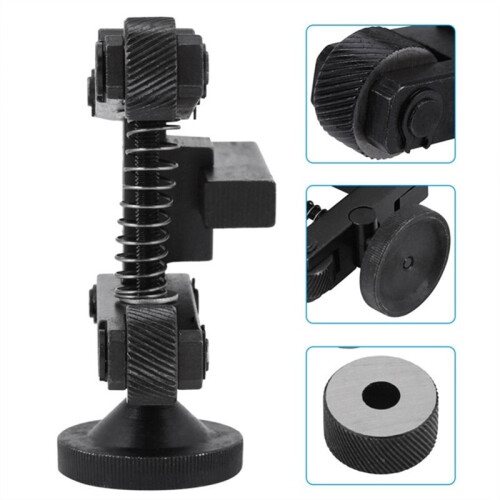 Durable Knurling Tool Rack Knurling Device Adjustable Handle Pulley Lathe Tool 2