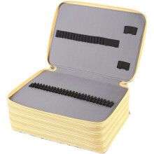Organisateur de Trousse à Crayons de Couleur à 250 Emplacements avec Fermeture à GlissièRe à 5 Couches - Sac de Rangement pour Stylos de