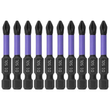 PH2 Magnetic Batch Crosses Screwdriver Impact Drill Bit Screw 50mm Non-Slip Electric Screwdriver Power Tools
