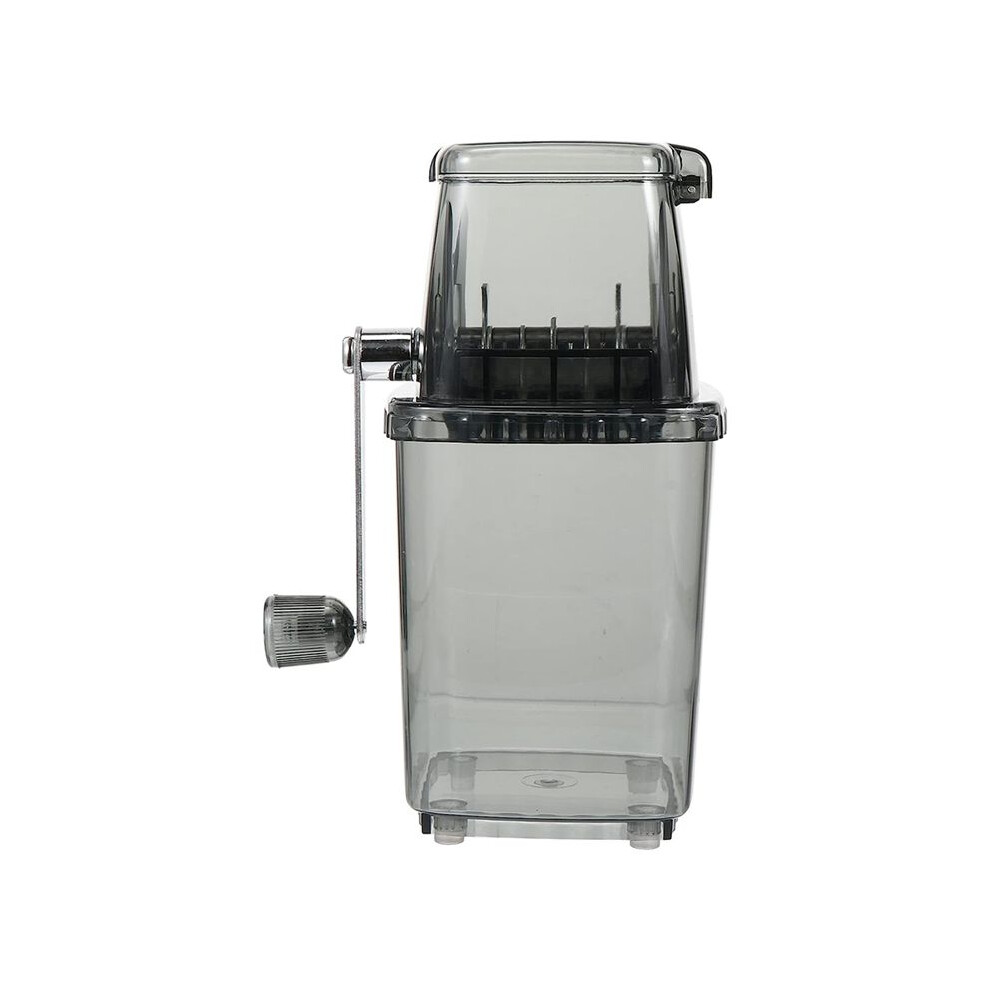 2L Ice Crusher Shaver Portable Hand Crank Ice Machine for Home Ice Ice Chip Ice Manual A