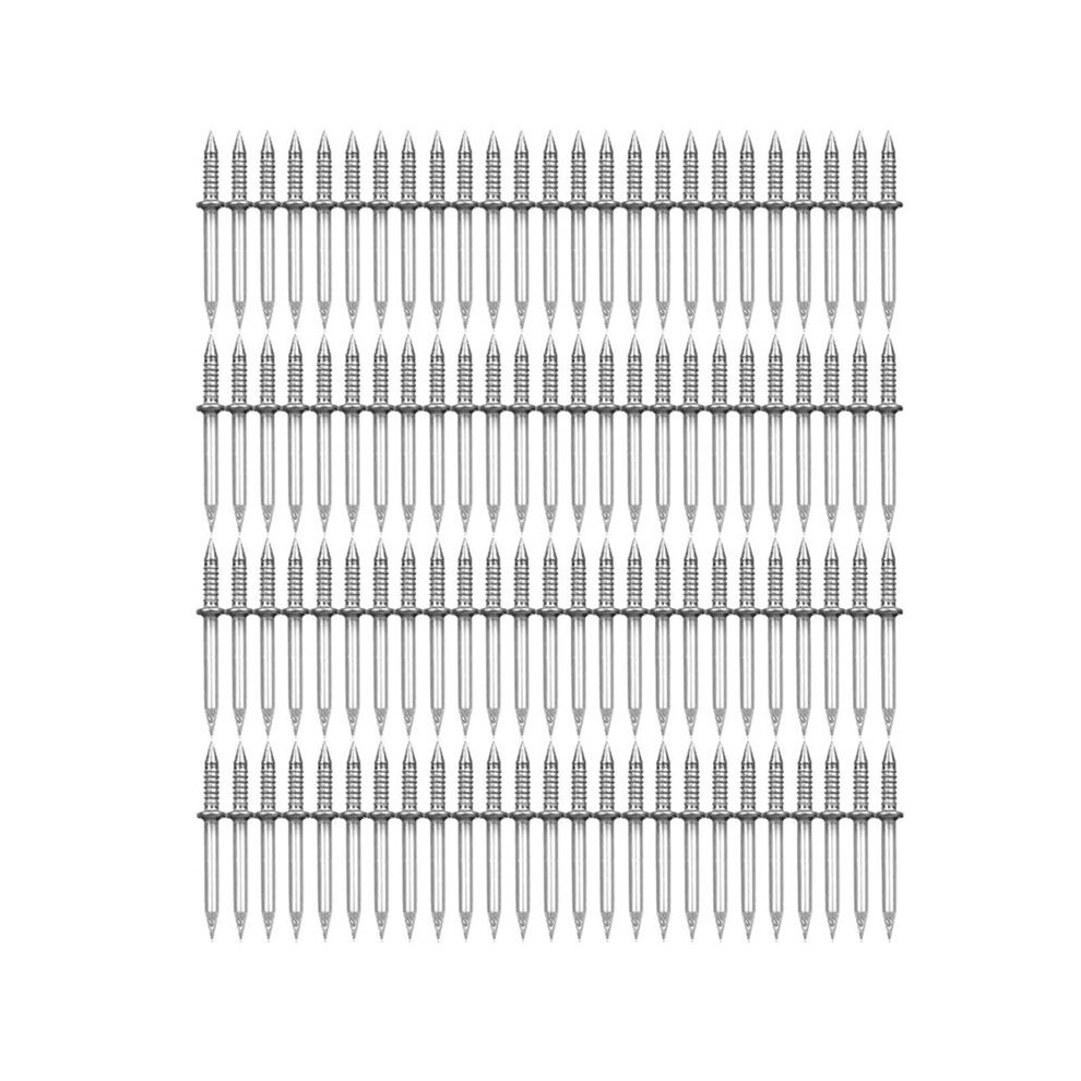 Skirting Board Wood 100Pcs Double- Skirting Thread Seamless Nail No Trace Nails Sheep Horn Nails 6031545780984