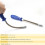 7mm Flexible Hex Screwdriver 90 Degree Bendable Nutdriver Hex Socket Hose Clamp Screw Driver Hand Tools for Car Repair 8