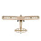 Wood RC Avion 1.2M 30E 4CH TéLéCommande Avion KIT/PNP Version DIY ModèLe Volant 5