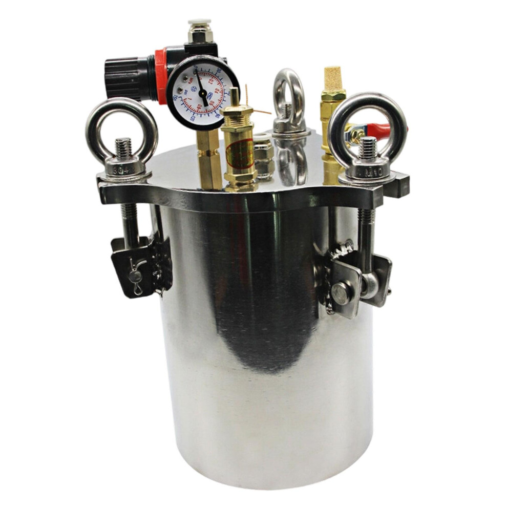 Glue Dispenser Pressure Tank Easy Assembly Stainless Steel For Paints 6902695803499