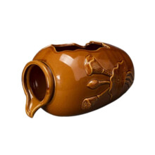 Ceramic Circulating Fountain Jar Fountain Pot for Patio Indoor Outdoor