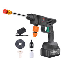 Cordless Pressure Washer Rechargeable for Household Cleaning Floor Dri