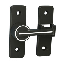 Barn Door Lock Latch 180 Degree Interior Door Bolt for Shed Bedroom Ga