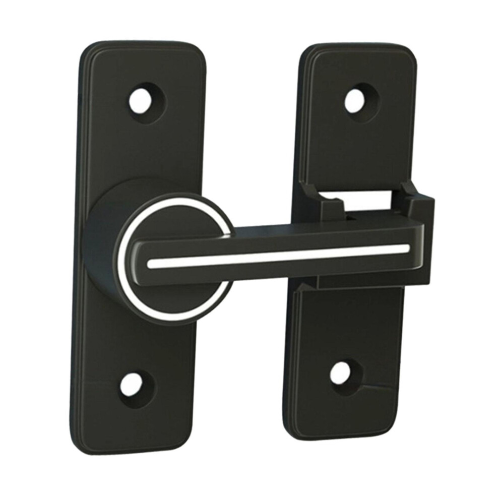 Barn Door Lock Latch 180 Degree Interior Door Bolt For Shed Bedroom Ga 6902696481641