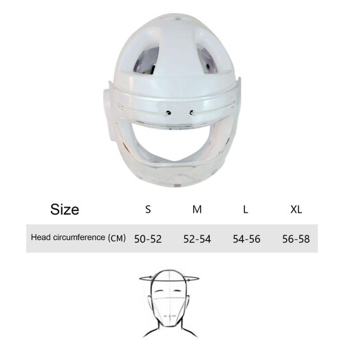 Karate Headgear Lightweight Boxing Headgear for Grappling Sanda Martia 1