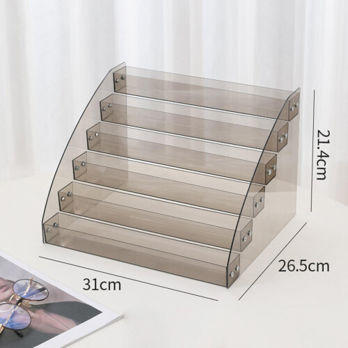 Clear Display Stand Versatile Acrylic Riser for Dresser Collections Ba 1