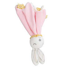 Aprikosen-Lamm Kuscheltiertier Liebestops Baby-Sicherheitsdecke Pink 40x32,5cm