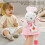 Baby Comfort Toy Rabbit Hand Puppet 7