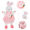 Baby Comfort Toy Rabbit Hand Puppet 2
