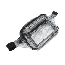 Clear PVC Waist Bag Fanny Pack, Waterproof, 20cm Large Capacity