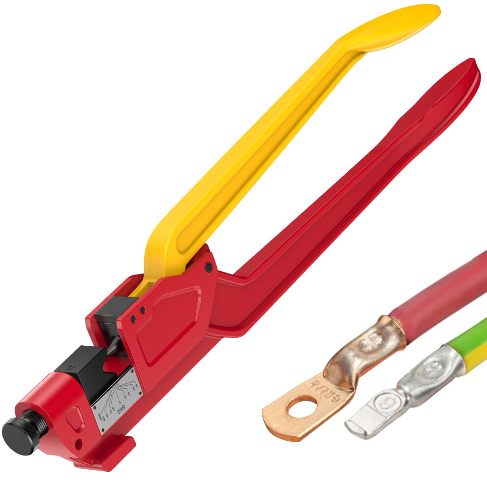 Battery Cable Crimping Tool, Dieless Heavy Duty Wire Lug Crimper For Awg 84/0 And Anderson Connectors 9771547194033