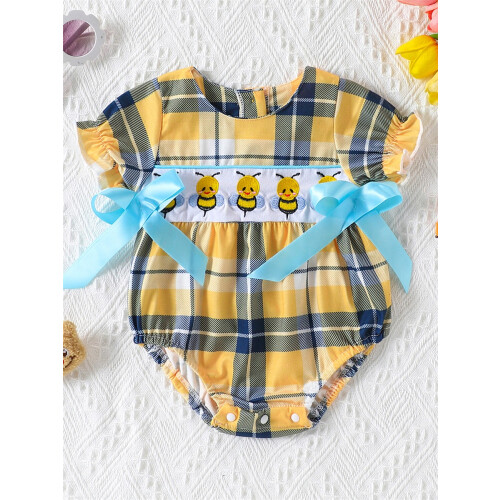 (6-12 Months, Yellow) Βρεφικά κορμάκια με για μωρά. 2