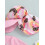 (0-3 Months, Pink) Ensemble maillot de chapeau soleil 6