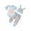 (3-6 Months, Sky Blue) Set de 3 de Paște 1