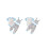 (0-3 Months, Sky Blue) Set de 3 de Paște 2