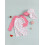 (3-4 Years, Pink Strawberry Bow) Μαγιό νήπια με με καπέλο 5