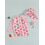 (3-6 Months, Pink Strawberry) Μαγιό νήπια με με καπέλο 3