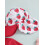 (3-6 Months, Red Strawberry Bow) Μαγιό νήπια με με καπέλο 6