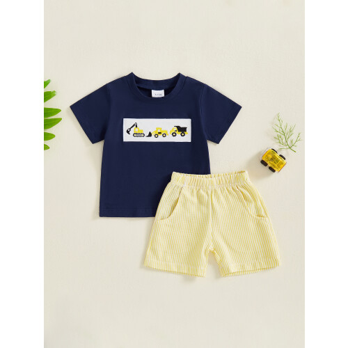 (18-24 Months, Yellow) Σετ σορτς για τεμάχια, καλοκαίρι 2